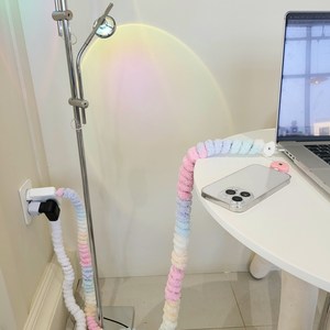 코드삭스 전선정리 케이블정리 전선커버 홈데코 인테리어, 그린, 1.5M