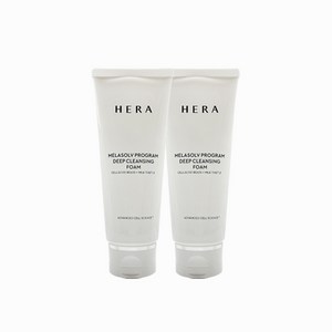 헤라 화이트 프로그램 딥 클렌징 폼, 200ml, 2개