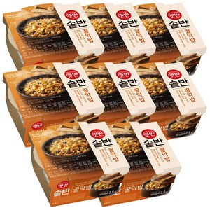 햇반 솥반 꿀약밥 210g x8, 8개