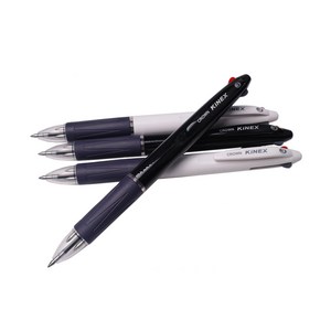 크라운 KINEX 3색볼펜 0.7mm 낱자루, 색상랜덤