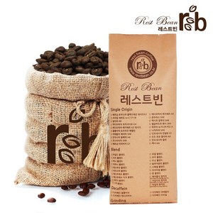 바닐라 향커피 1kg, 중간입자, 1개