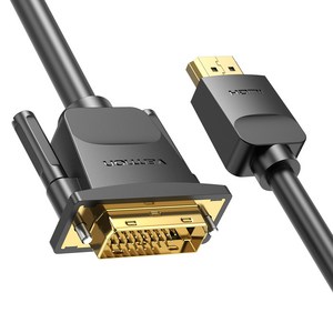 벤션 양방향 HDMI to DVI 케이블 ABF, 3m, 1개