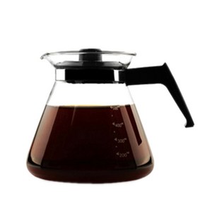 하니 유리 커피드립서버 500ml 직화가능 홈카페 서버, 1개, 단품