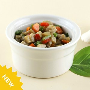 [뽀뽀뜨] (10+1) 아기반찬 61종 모음/ 내맘대로 골라담기, 1통, 새송이파프리카볶음