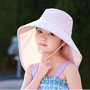 키딜스나인 UV완벽차단 자수플랩캡