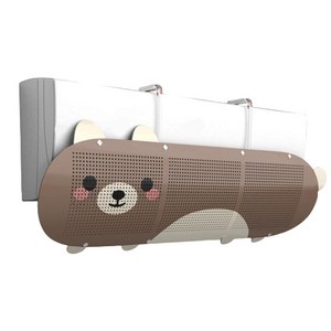 동물시리즈 에어컨 바람막이, 곰, 1개