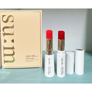 숨 37 타임 에너지 모이스트 립밤 코랄 레드 기획 (오늘 출발), 레드 , 코랄