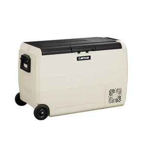 카투어 ET 크림 휴대용 캠핑 차량용 냉장고 이동식 냉동고 12V 24V 220V, 50L