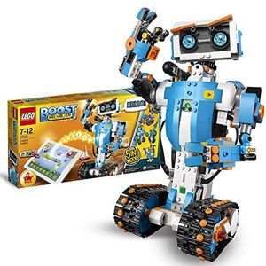 LEGO 코딩키트 장난감 블록 6 7세 유치원 초등 교육 LEGO 17101 Boost Creative 공구box 로봇 공학 키트 프로그래밍 가능한 대화 형 로봇 장난감 Buetooth 허브가있는 5 in 1 앱 제어 건물 모델 어린 이용 코딩 키트-91004 프로그래밍과외