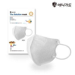 애니가드 KF94/KF80/공산품 컬러마스크 새부리형마스크 소형 특가전, 더솔루션 KF80 소형 새부리형 화이트 100매, 1개, 100매