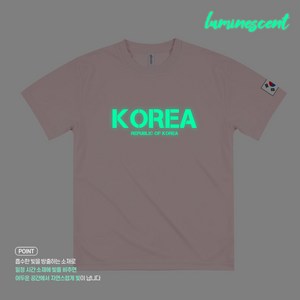 2023년 NEW KOREA 기능성 대한민국 코리아 4종 쿨론 반팔티