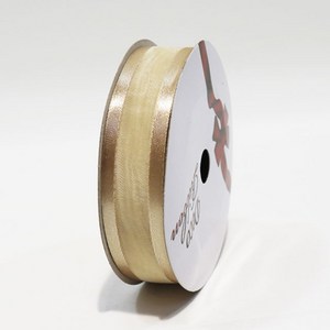 금비 오간디B 두줄오간디(40mm*15m), OB#05 베이지, 15m