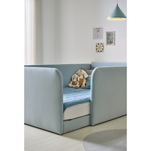 테디 데이베드 퓨어터치 침대 프레임 A타입( 매트리스 포함), 핑크파스텔