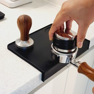 탬핑매트 고급형 템핑매트 템퍼 받침대 커피 바리스타 탬퍼홀더 58mm, 1. 템핑매트 고급형, 1개