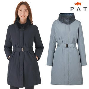PAT 밍크퍼 벨트 다운 점퍼 1G82002