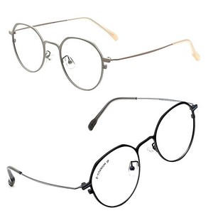 남자 여자 가벼운 베타 티타늄 안경테 초경량 8g 다각형 명품 안경