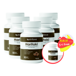 Nutrilove 가자 추출물 보스웰리아 캡슐 관절 연골 1000mg 캡슐, 6개, 90정