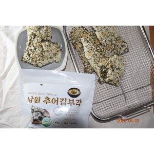 삼대수제 추어 김부각 70g 삼대에 이어온 김부각(춘향골식품)고단백 저칼로리 무설탕 어린이간식, 7g, 1개