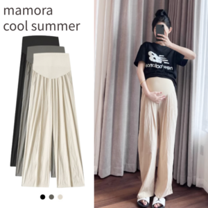 마모라 임부복 면마 여름 팬츠 D밴딩 고정밴드 임산부 바지