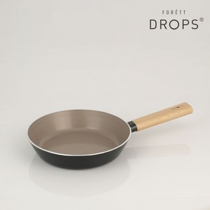 드롭스 [드롭스] 포레 IH 그린 22cm 프라이팬, 지름 22cm x 높이 5cm, 1개