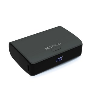 베스프로드 스마트폰 아이폰 초고속 미니 보조배터리 10000mAh PD3.0 35W PPS LED 잔량표시 기내반입 휴대폰 초고속충전
