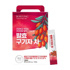 보령 발효구기자 차 3 000mg x 100포, 3000mg, 100개, 1개