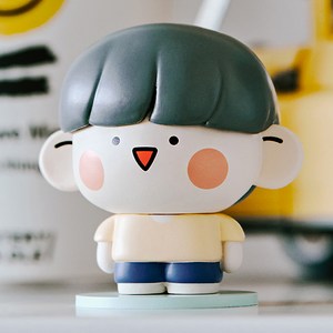 쟈근콩&짱큰콩 피규어 7cm, 쟈근콩(남자), FREE, 1개