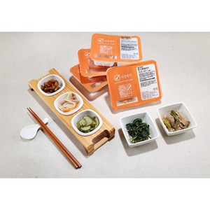 [5천원대 한달 식단 / 8회 신선 정기배송] 매일 다른 다이어트 식단 도시락 한식 3찬 점심 저녁 배달 - 매주 2회 당일조리 화/금 정기배송, 총 40끼, 40개, 180g