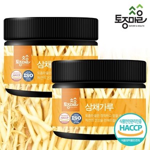 [토종마을] HACCP인증 국산 삼채가루 150g X 2개, 단품없음