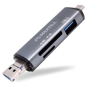 맥스틸 OTG 멀티 USB3.0 C타입 카드리더기, 맥스틸 MT-R307 카드리더기, 1개, MT-R307
