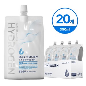 태초수 하이드로겐 수소수 수소 함유 미네랄워터 온누리약국 20개입 1박스, 20개, 350ml