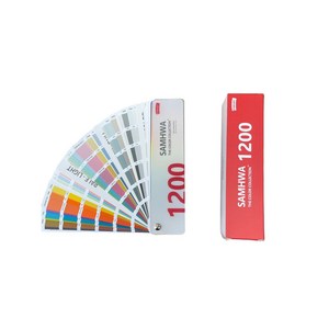 삼화페인트 컬러북 칼라북 NCS1200 조색 컬러칩, 1개