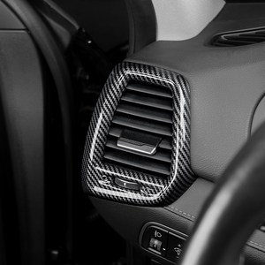 유투카 그랜저 IG 튜닝 사이드 송풍구 커버 우드 카본 몰딩 차량 용품 인테리어 꾸미기, 유광카본