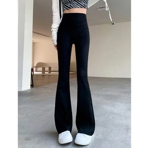 앤시오 여성 부츠컷 밴딩 레깅스