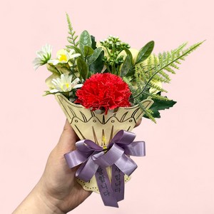 [하비코 미니 비누꽃다발 만들기 DIY 카네이션 장미 해바라기 스승의날 어버이날 5월 미술 패키지