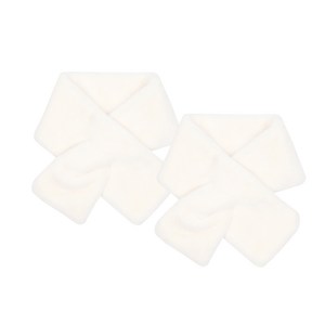 블랙딘 페이크퍼 1+1 보들보들 밍크 머플러 목도리 쁘띠머플러
