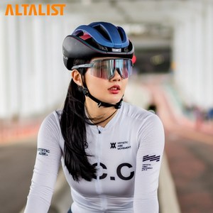 알타리스트 PXC 미러 변색 고글 선글라스 자전거 러닝 스포츠, 3. S. BLUE / BLUE, 1개