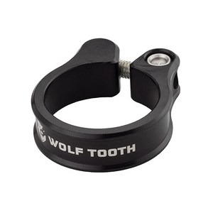Wolf Tooth 정밀 가공 시트포스트 클램프, 34.9/35mm, 블랙