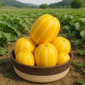 고당도 꿀참외 산지직송 성주 맛있는 꿀 참외 아삭아삭 가정용 못난이 참외 혼합과, 1개, 2키로