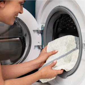 생활친구 운동화 세탁망 신발 메쉬 빨래망, 1개, 아이보리