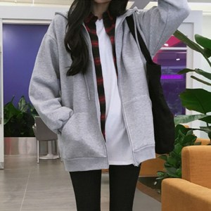 베베티 여성용 후드집업