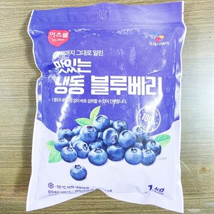 CJ프레시웨이 이츠웰 맛있는 냉동 블루베리, 1kg, 4개