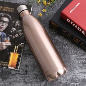 스텔라 유광 진공 보냉 보온병, 골드, 1L