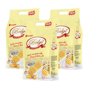 벨기 에그 버터 와플, 250g, 3개