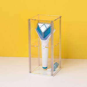투명 아크릴 응원봉 케이스 주문제작 (응원봉 미포함), 블랙, 1개