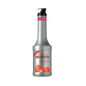 모닌 스트로베리 퓨레 스무디 1000ml, 1개, 1L