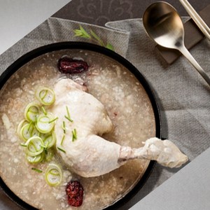 맘앤팩 왕다리 누룽지 삼계백숙, 3개, 800g