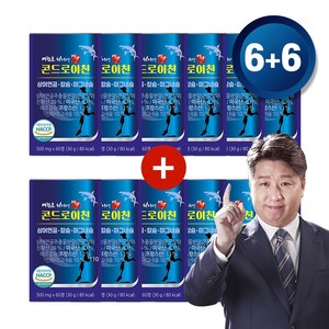 배한호 원장의 명작 콘드로이친 6+6 12박스 720정, 단품