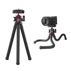 ulanzi 울란지 MT-33 멀티 문어발 삼각대 타이어포드 스마트폰 카메라 겸용 셀카봉 스틱 자유변형 낙지 쭈꾸미 고릴라, 1개