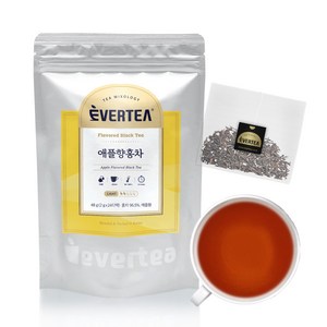 에버티 애플향홍차 프리미엄 가향차 과일 홍차 생분해 티백, 1개, 24개입, 2g
